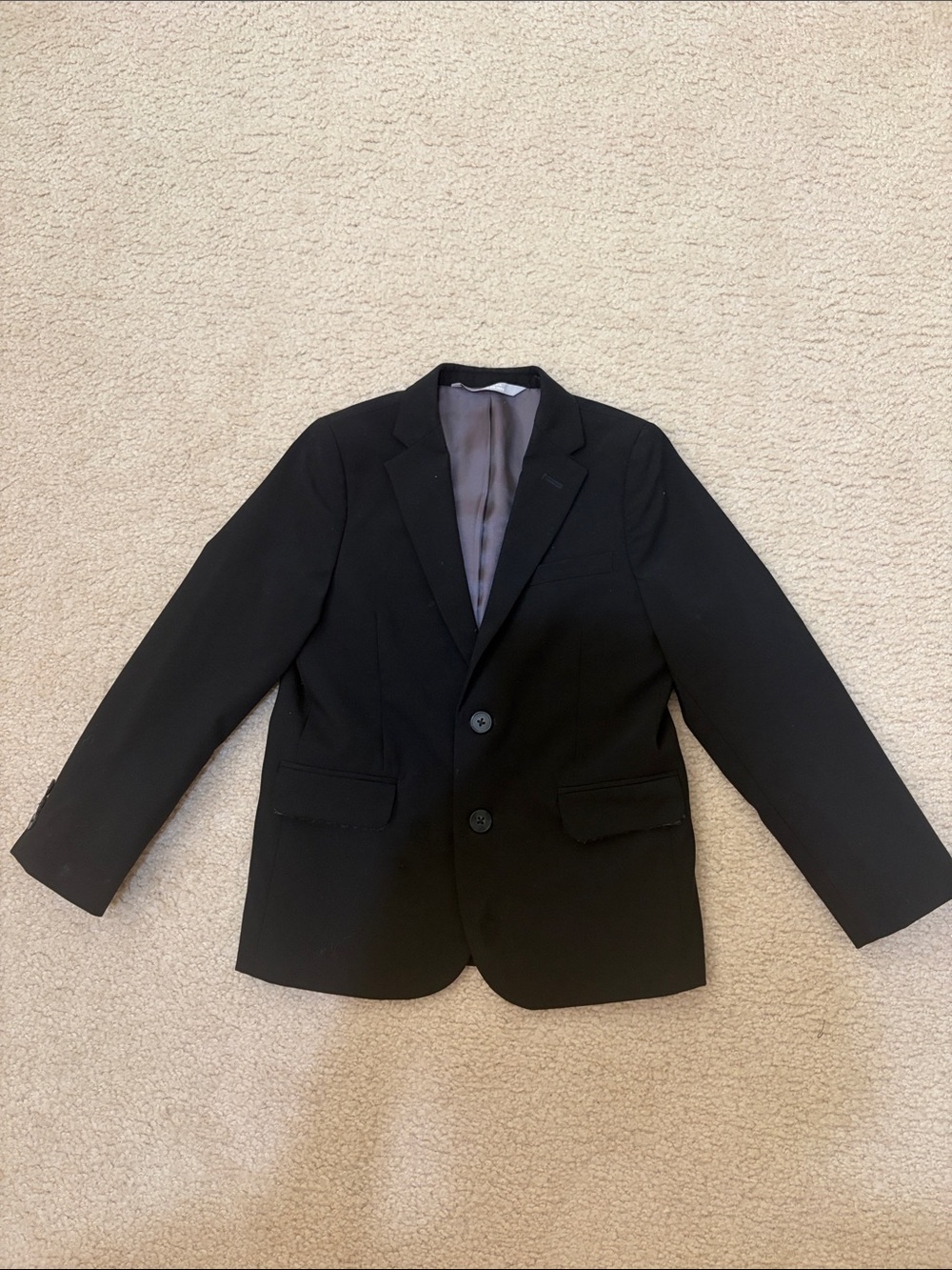 Nordstrom Classic Black Boy’s Blazer - Timeless Formal Jacket size 7 XS